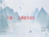 一轮复习备考成语专题课件PPT