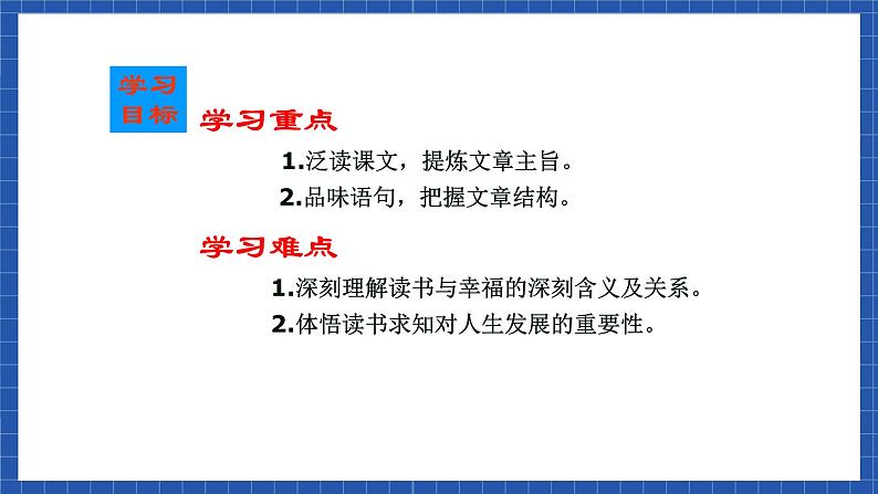 中职语文高级版4.14 《读书人是幸福人》课件+教案02