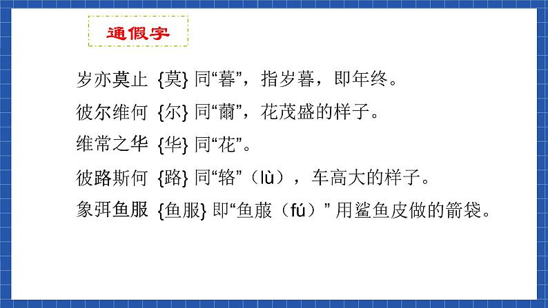 中职语文高级版6.21 《诗经》二首课件+教案04