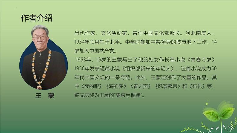 【中职专用】高中语文  高教版·拓展模块  十二  《春之声》教学课件03