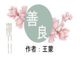 《善良》—王蒙課件PPT
