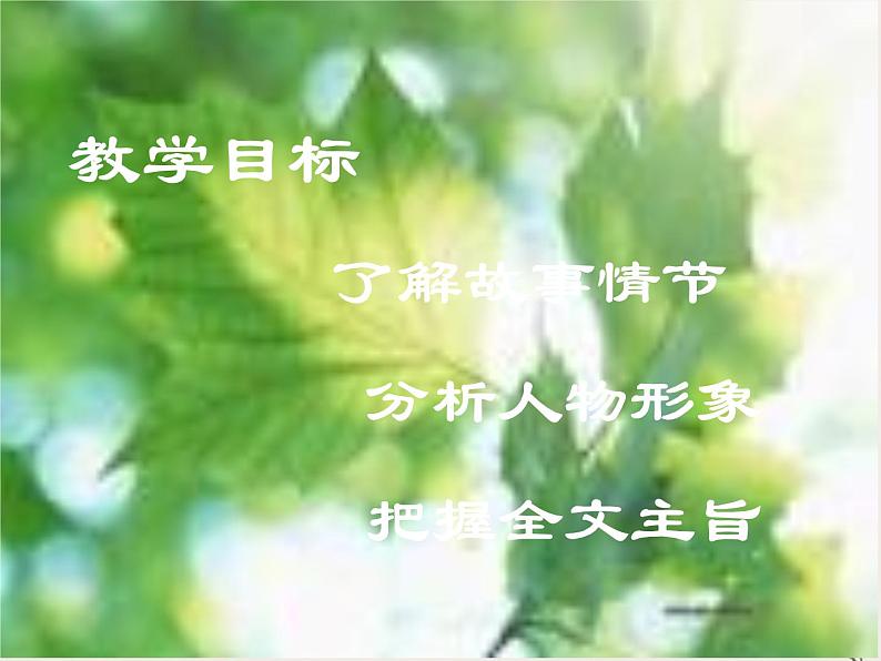 《最后一片叶子》课件03