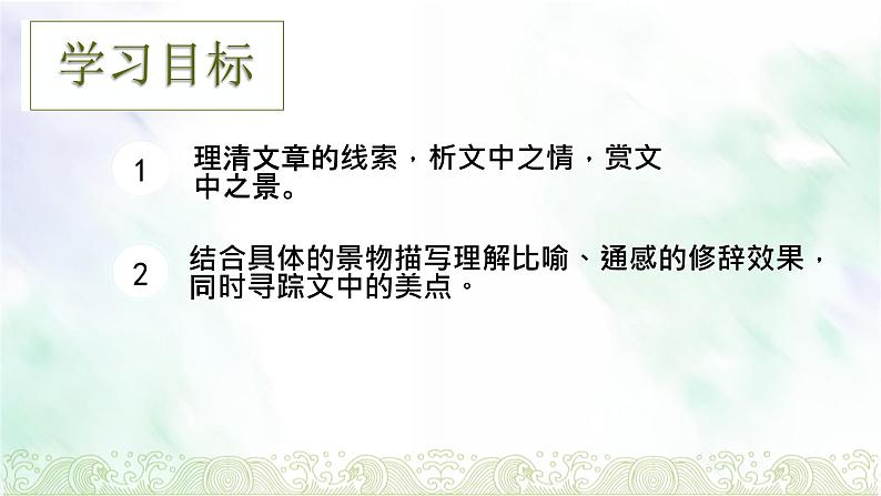 【2023年部编高教版】中职语文 基础模块 语文 第二单元 荷塘月色 课件06