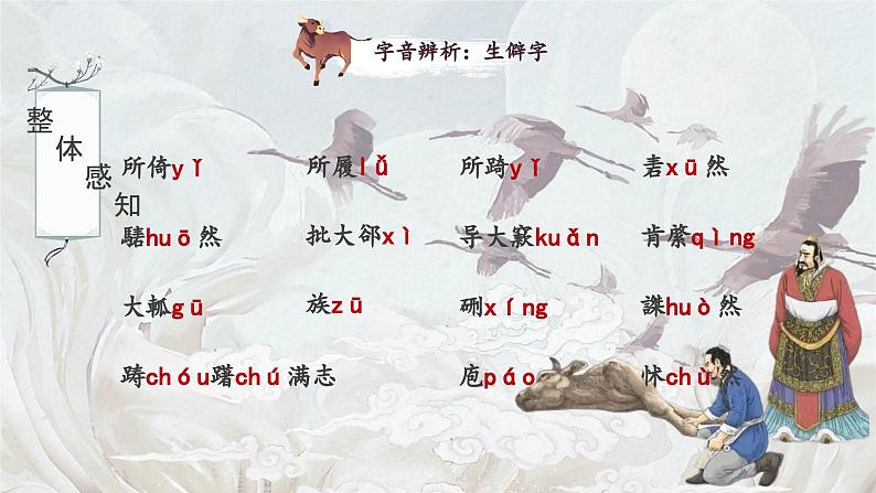 高教版中职语文基础模块上册第六单元 *《庖丁解牛》课件06