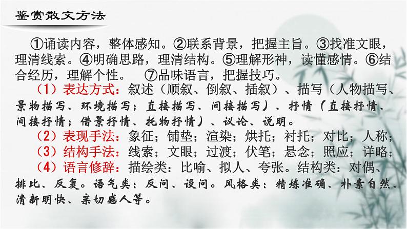 【重点课文复习】2024年中职高考语文 一轮复习之重点篇目 4.《故都的秋》-讲练课件04