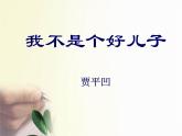 《我不是个好儿子》课件PPT