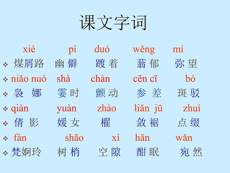 2.2《荷塘月色》课件2023—2024学年高教版（2023）中职语文基础模块上册05