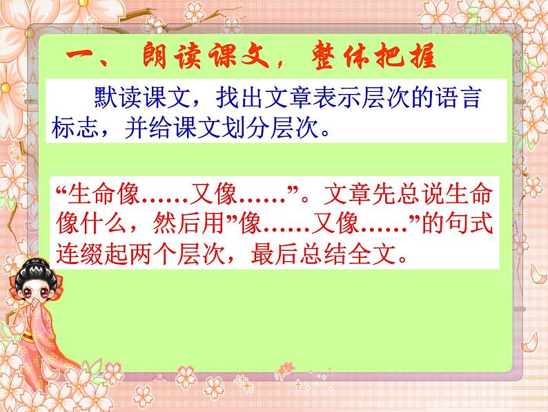 17《谈生命》课件ppt 2023-2024学年中职语文语文版职业模块工科类05