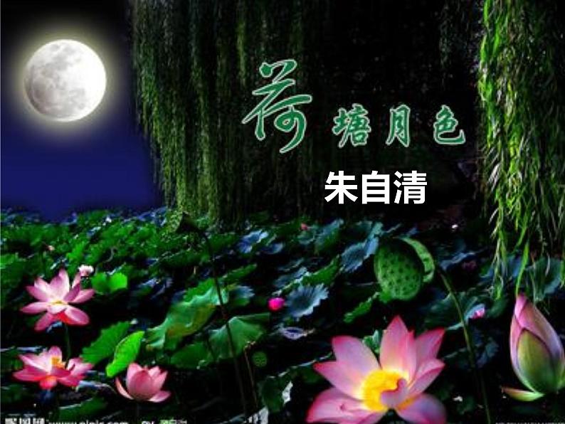 《荷塘月色》课件01