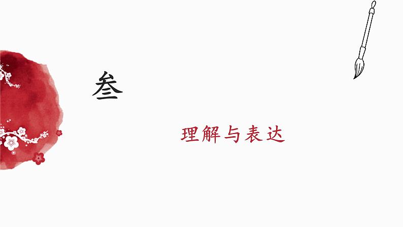 8.3理解与表达-课件-《语文》（高教版2023•基础模块上册）01