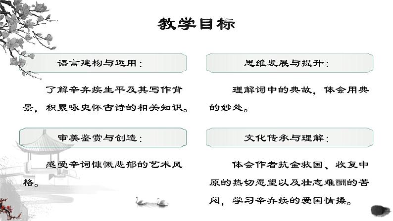 （部编高教版2023）中职语文 基础模块下册 2.4《永遇乐·京口北固亭怀古》（课件）02