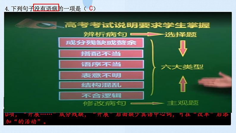 专项：句子专项（讲）-【中职专用】2025年中职高考语文二轮复习专项突破07