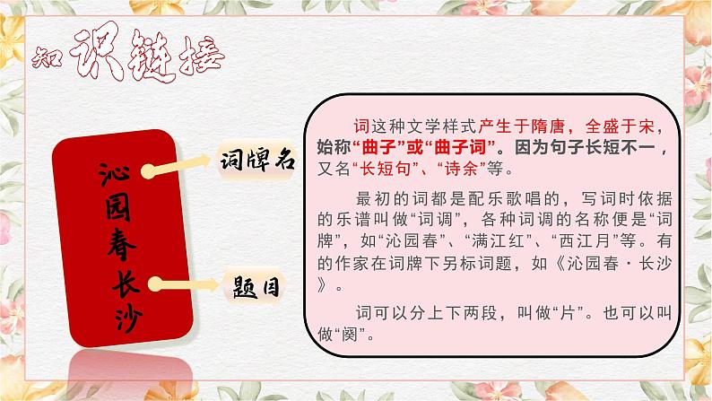 部编高教版（2023）中职语文基础模块上册1.1《沁园春·长沙》课件05