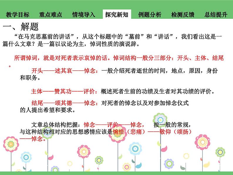 5.1.1《在马克思墓前的讲话》课件+2023—2024学年高教版（2023）中职语文基础模块下册 (1)05