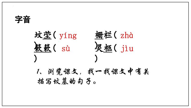 5.1.2《世间最美的坟墓》课件+2023-2024学年高教版（2023）中职语文基础模块下册07