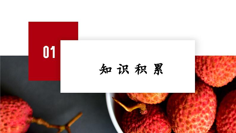 高教版中职语文基础模块下册06南州六月荔枝丹-课件+教学设计+同步练习06