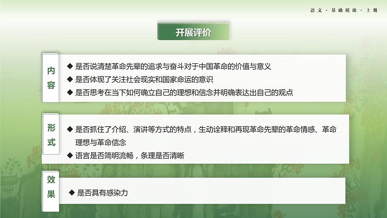 语文基础模块上册第一单元教学课件-第8学时06