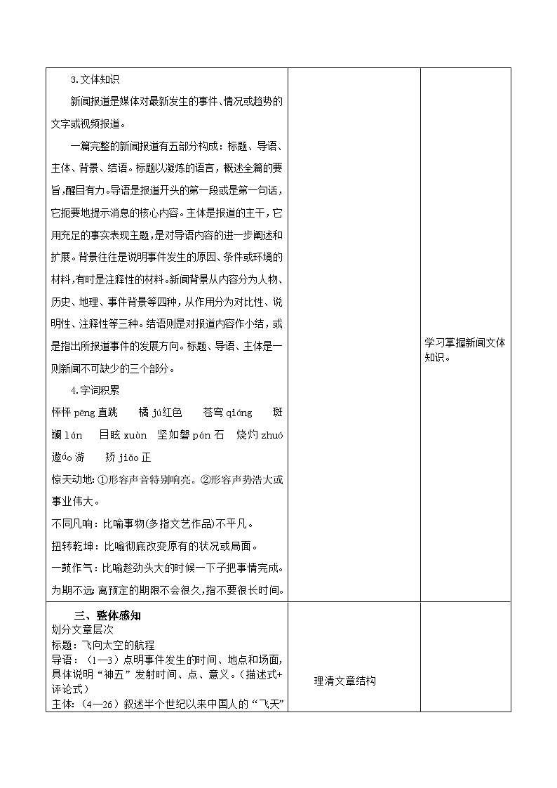 高教版中职语文基础模块下册07飞向太空的航程-课件+教学设计+同步练习03
