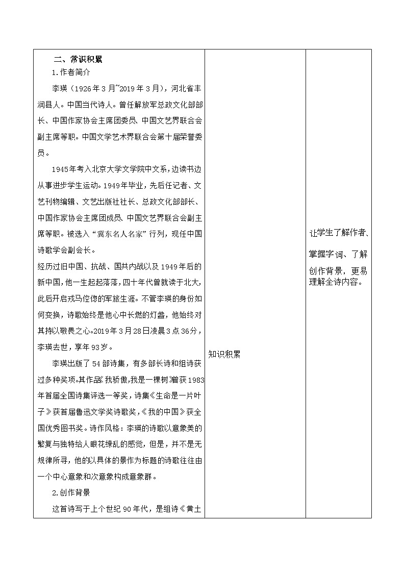 高教版中职语文+基础模块下册09诗二首黄河落日-课件+教学设计+同步练习02