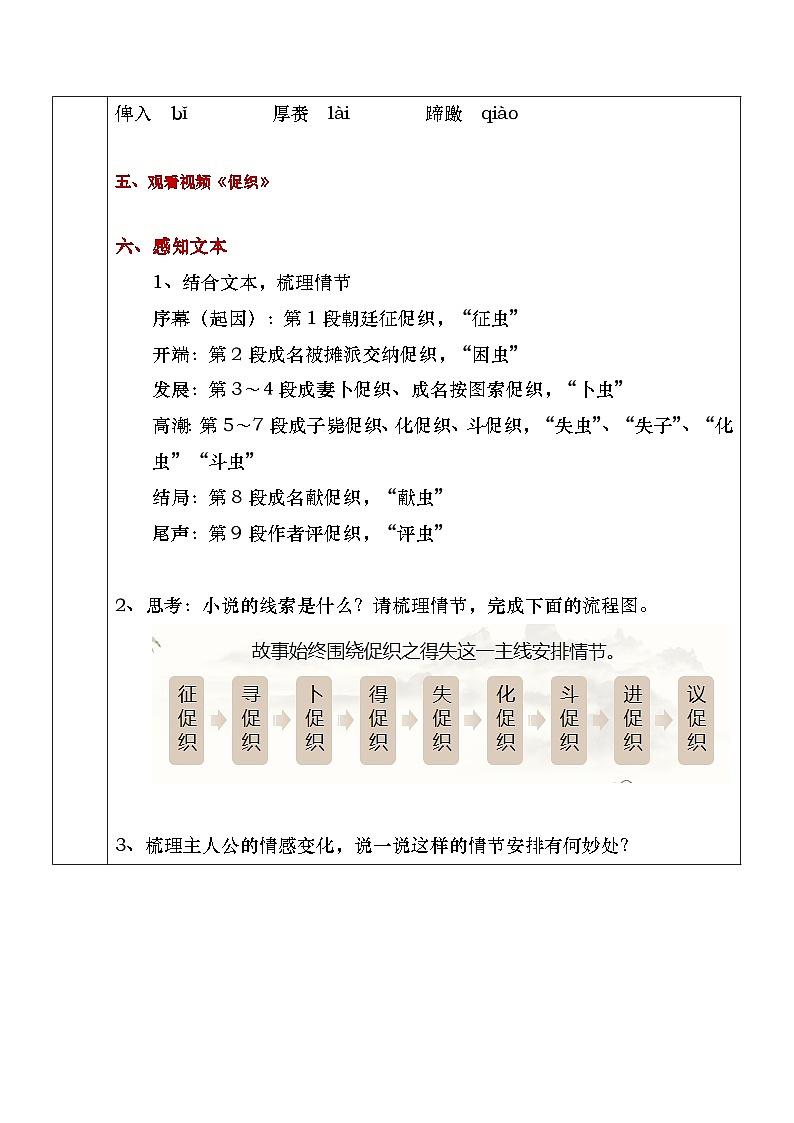 部编高教版（2023）中职语文基础模块上册3.4《促织》教案03