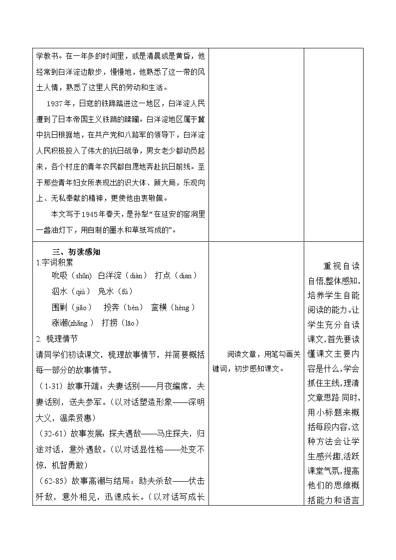 部编高教版2023 中职语文基础模块上册《荷花淀》-课件+教学设计03
