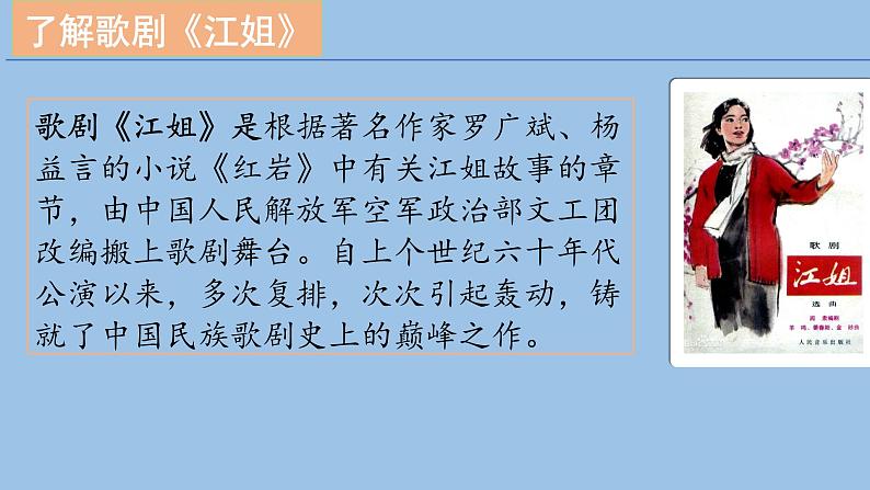 部编高教版（2023）中职语文职业模块上册第一单元第3课《江姐》课件+学案+知识梳理06