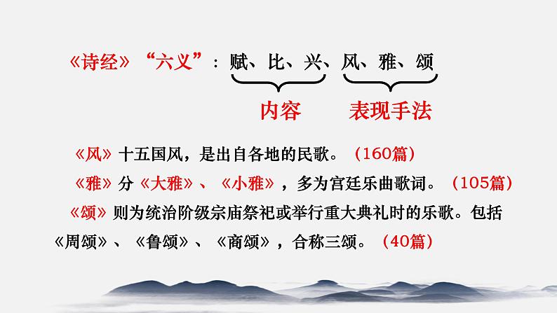 部编高教版（2023）中职语文职业模块上册第三单元第1.1课 《伐檀》课件+学案+知识梳理04