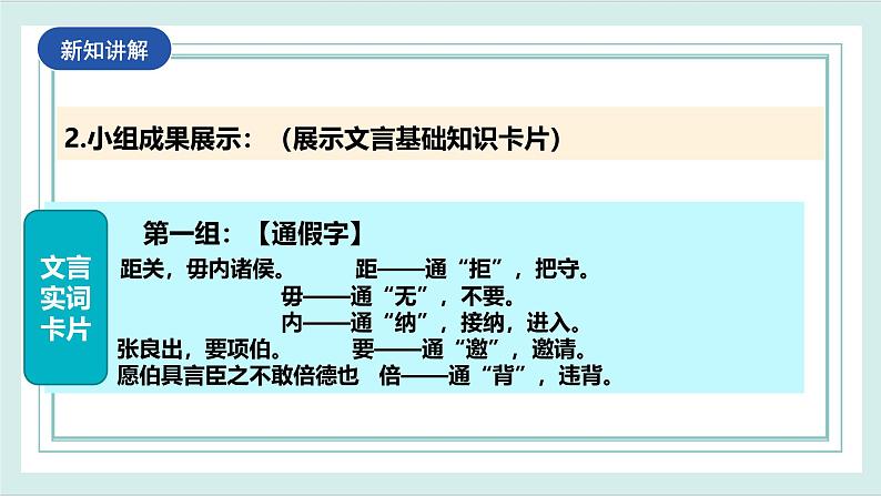 2.1《鸿门宴》第2课时课件ppt-部编高教版2023中职语文拓展模块上册08