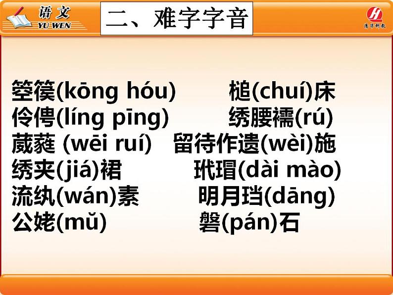 高教版中职语文拓展模块《孔雀东南飞》PPT课件07