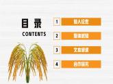 部编高教版2023 中职语文基础模块上册  《喜看稻菽千重浪》-课件+教学设计