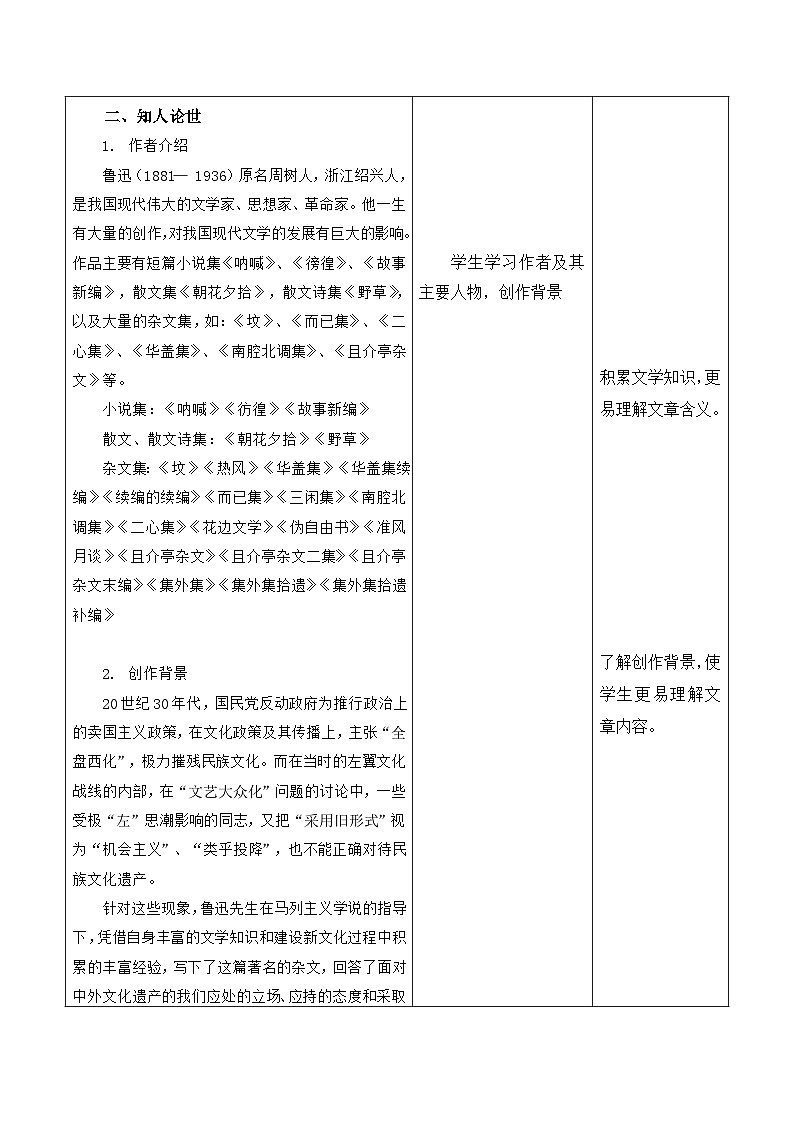 部编高教版2023 中职语文基础模块上册  《拿来主义》-课件+教学设计02