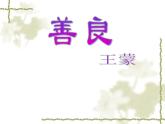 高教版語文 基礎(chǔ)模塊下冊《善良》課件