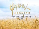 【中职专用】高一语文同步（高教版2023基础模块上册）5.2《喜看稻菽千重浪》课件+教案+导学案+同步作业含解析版