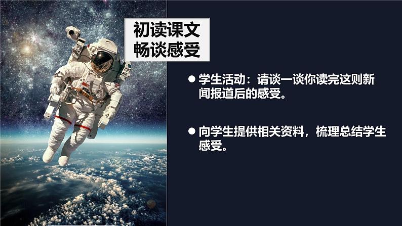 【中职语文专用】(高教版2023基础模块下册)《飞向太空的航程》贾永等 课件第7页