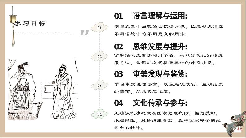 部编版（2023）中职语文基础模块下《烛之武退秦师》课件第2页