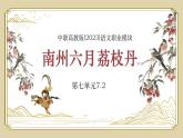 中職高教版(2023)語文職業(yè)模塊-第七單元7.2南州六月荔枝丹【課件】
