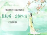 中職高教版(2023)語文職業(yè)模塊-古詩詞誦讀2-桂枝香-金陵懷古【課件】