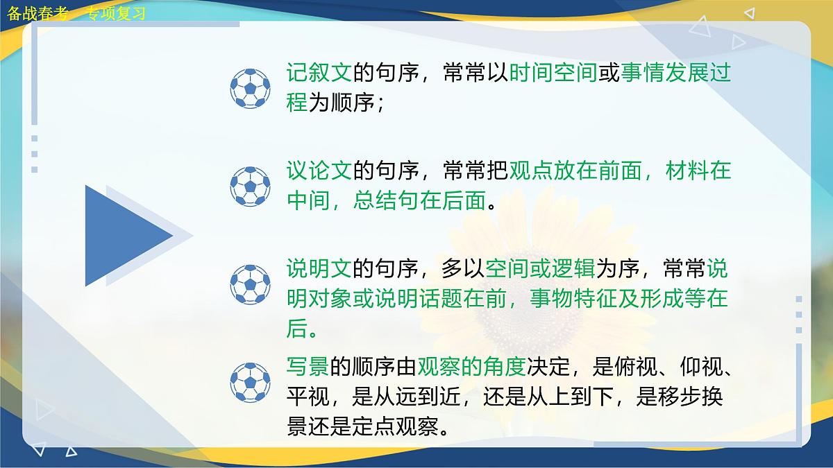 句子排序专项练习-【中职专用】2025年春季高考语文备考课堂（山东专用）课件PPT第6页