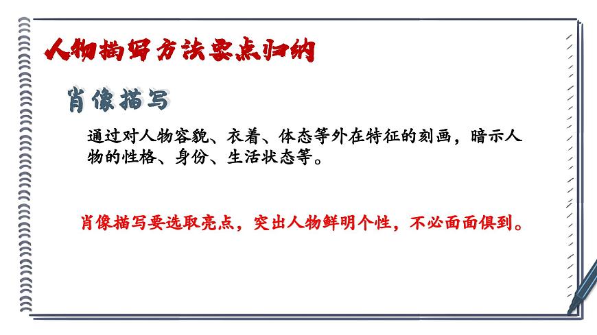 部编高教版2023 中职语文基础模块下册《写作：写出人物的个性》-课件第6页