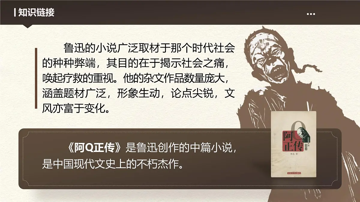 部编高教版（2024）拓展模块下册4.1《阿Q正传》课件第7页