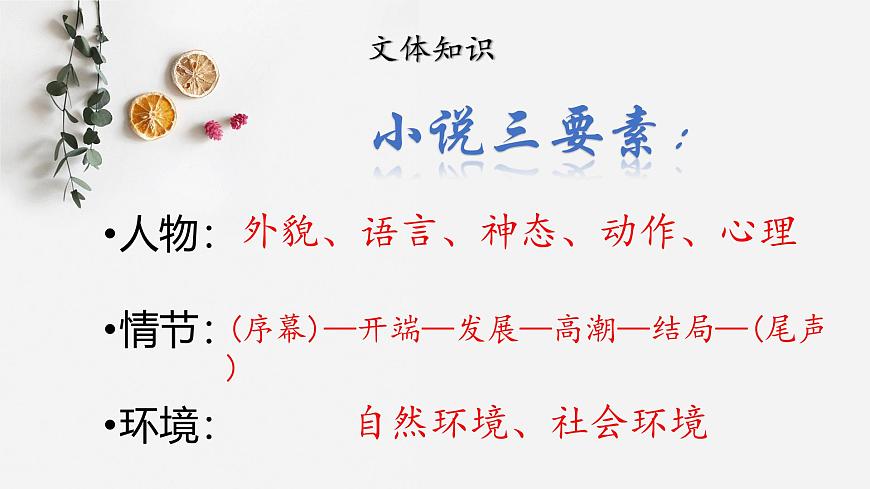 部编高教版2023 中职语文 基础模块下册 第三单元第一课 祝福-课件第3页