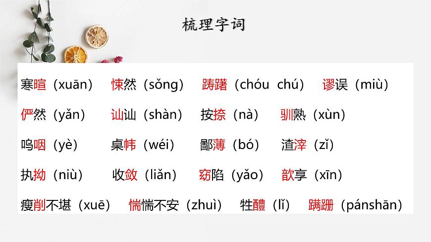 部编高教版2023 中职语文 基础模块下册 第三单元第一课 祝福-课件第8页