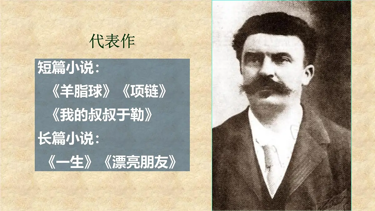 部编高教版2023 中职语文 基础模块下册 第三单元 项链-课件第4页