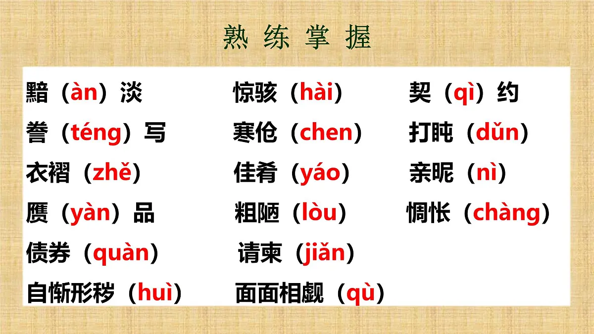 部编高教版2023 中职语文 基础模块下册 第三单元 项链-课件第7页