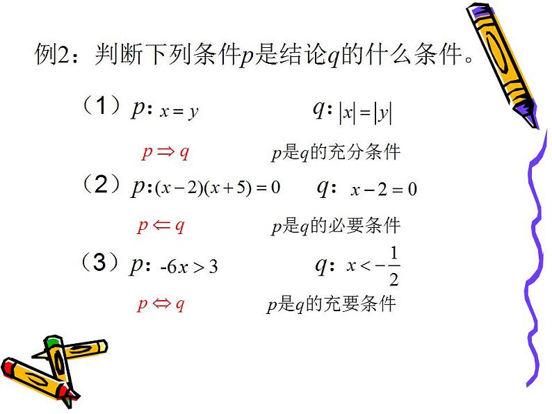 中职数学基础模块上册：1.4《充要条件》ppt课件04