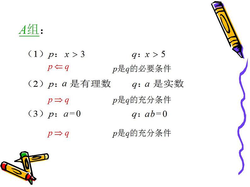 中职数学基础模块上册：1.4《充要条件》ppt课件06