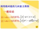 中职数学基础模块上册：2.4《含绝对值的不等式》ppt课件(C)