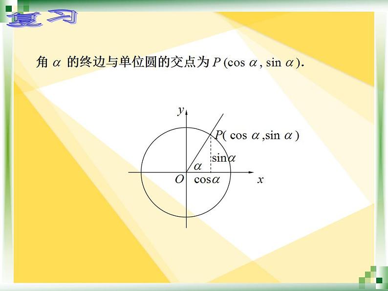 中职数学基础模块上册：5.5《诱导公式》ppt课件02