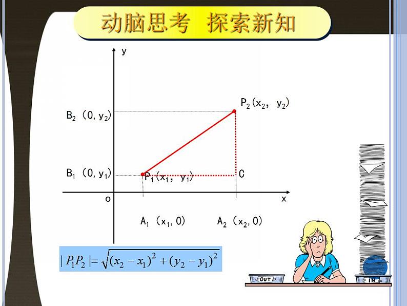 高教版中职数学基础模块下册：8.1《两点间的距离与线段中点的坐标》课件第5页