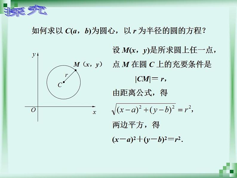 高教版中职数学基础模块下册：8.4《圆》课件04